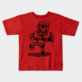 Plaid Bear Kids T-Shirt